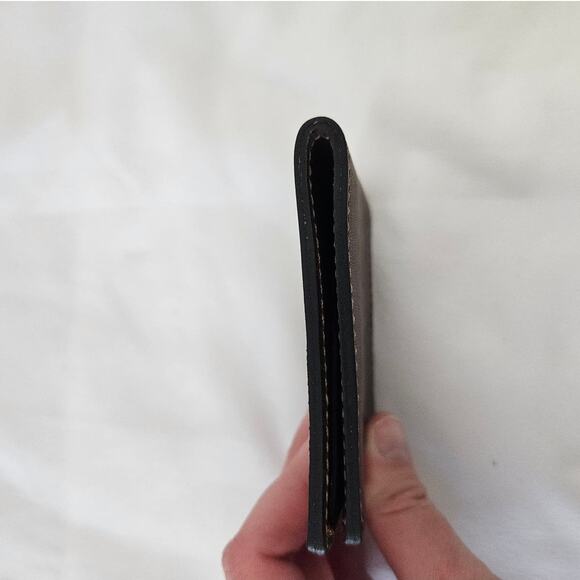 Main Street Forge Brown Leather Front Pocket Slim Bi-fold Wallet $54 Basic Mens - Picture 9 of 9